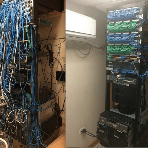 Network a mess?  Let us help.  We also install/sup
