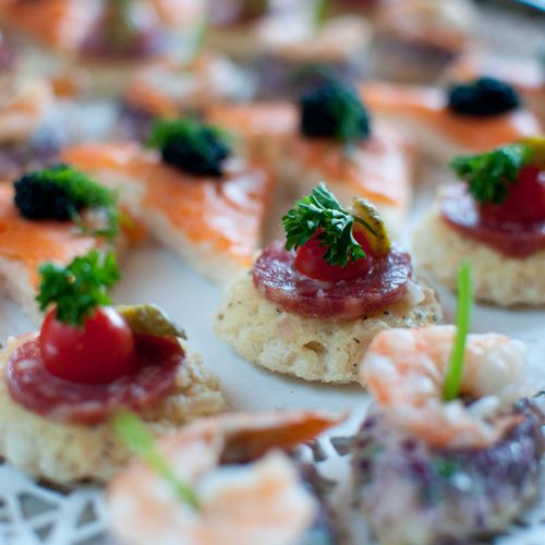 French canapes