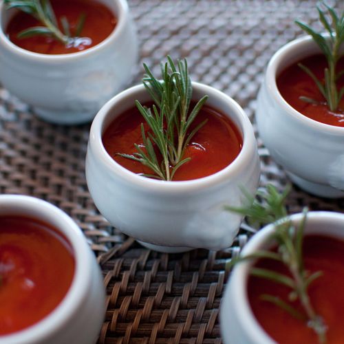 Appetizer Tomato soup