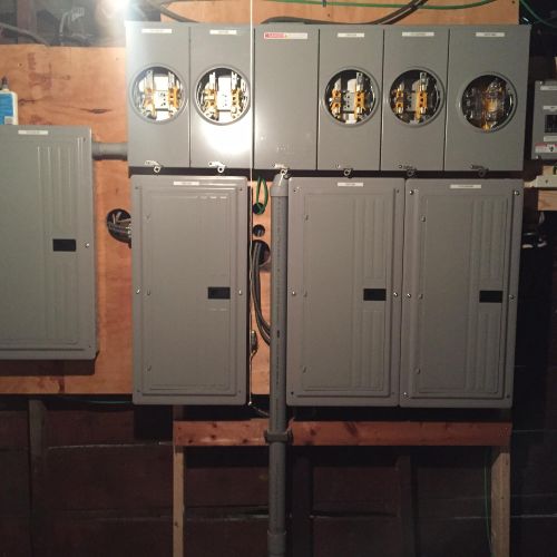 3 family electrical service