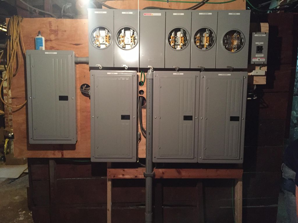 3 family electrical service