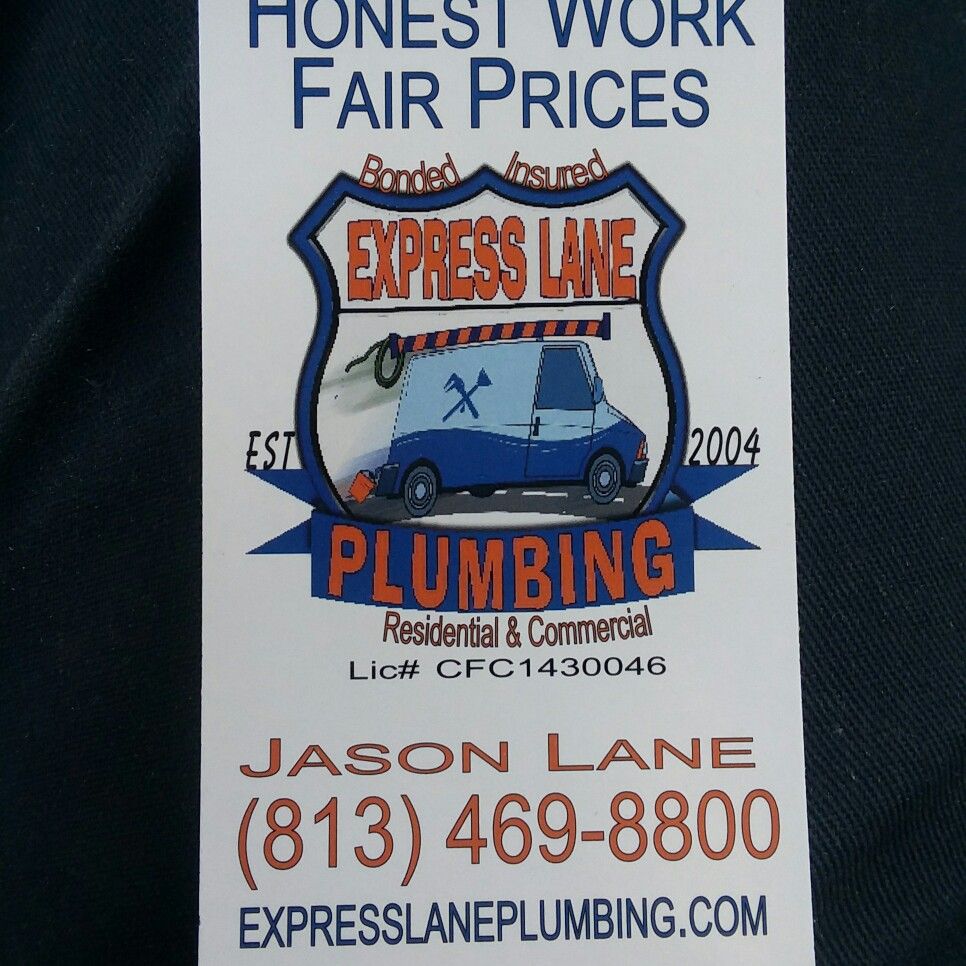Express lane plumbing