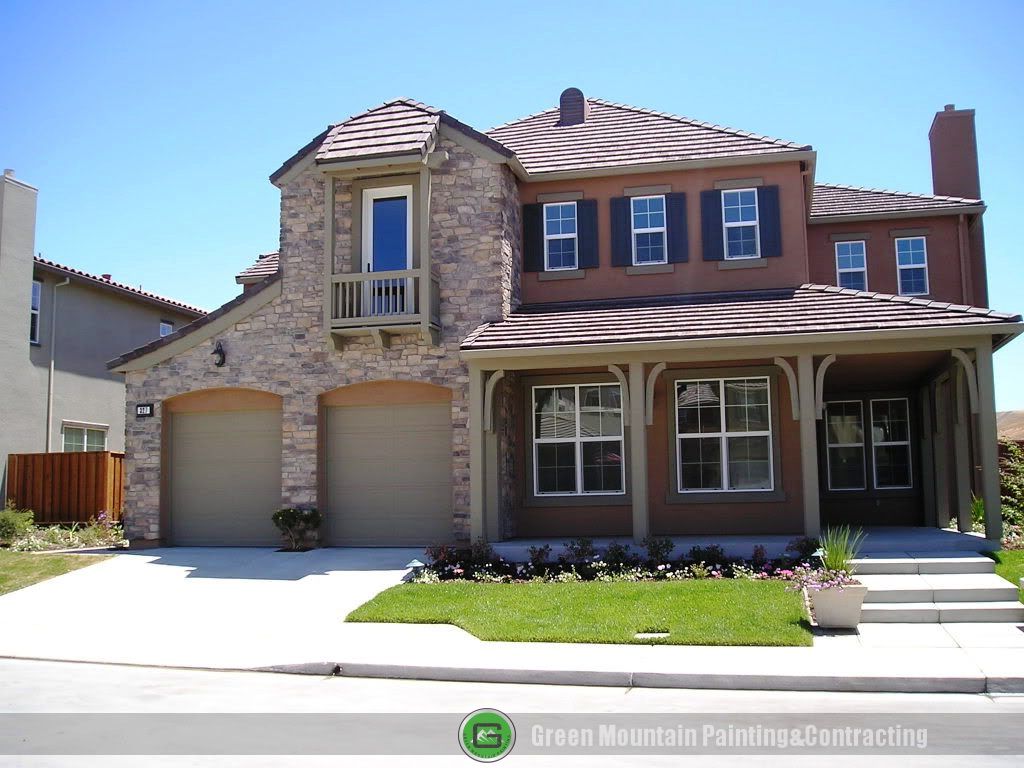 Exterior Paint:  
Four different colors were exper
