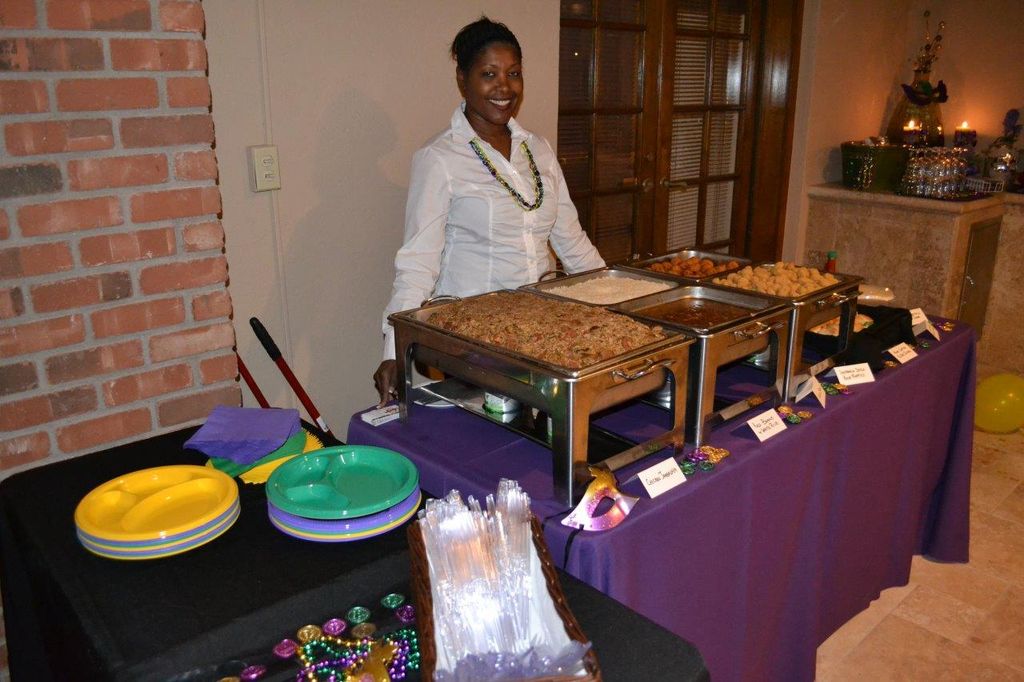 Buffet-style catering