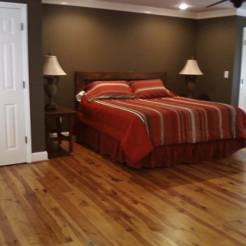After pic of Master bedroom cleaning
