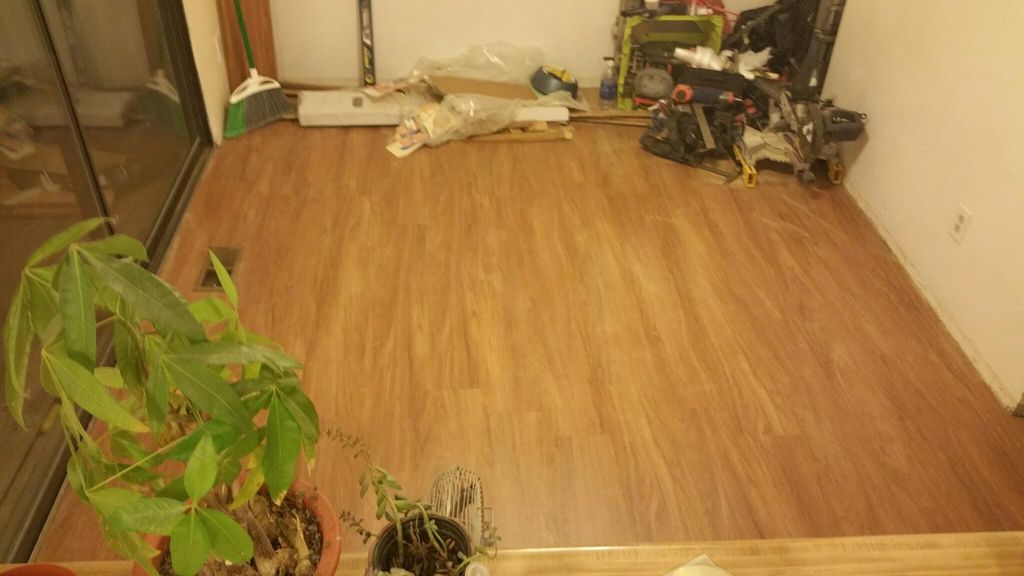 Hard wood Install complete 