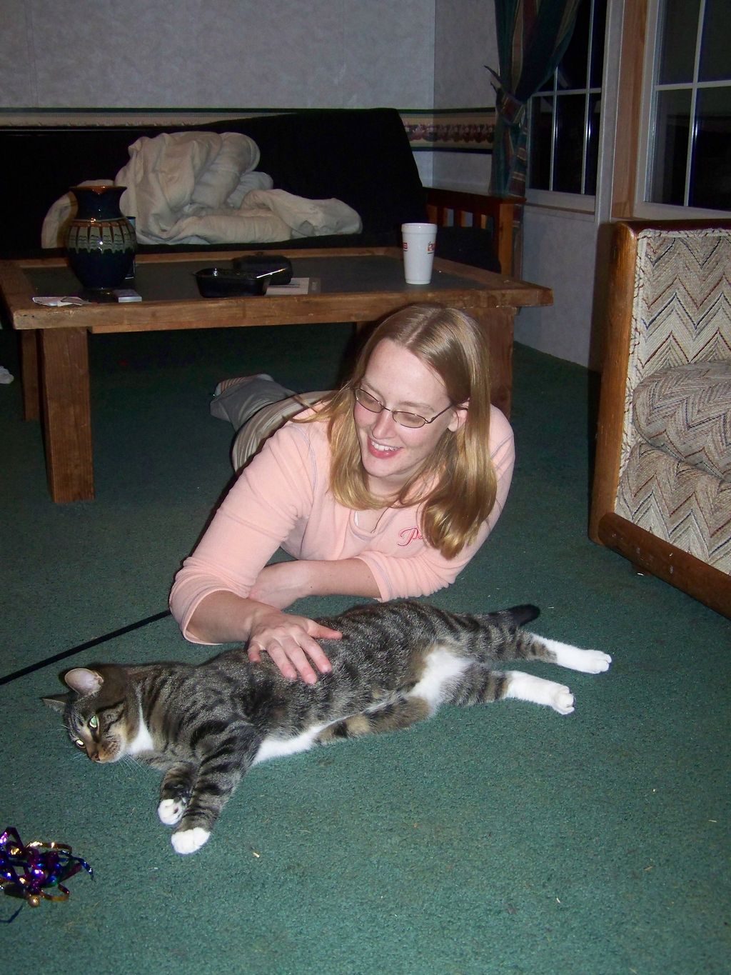 Me and Coffee, a number of years ago.