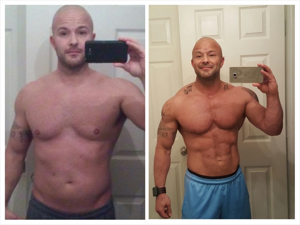 Before & After -- 14 weeks !!
