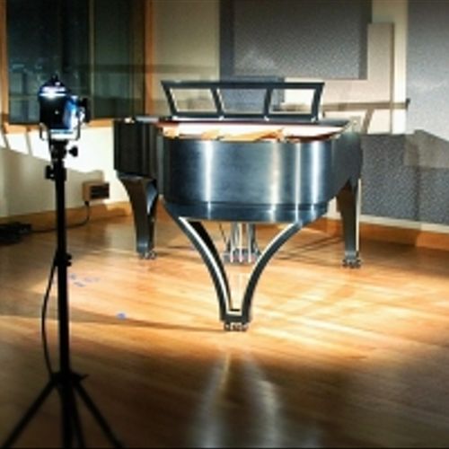 Studio A Live Room Yamaha C6 (7ft) grand piano wit