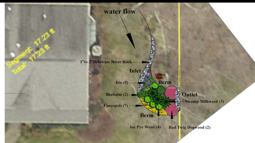 Rain Garden design.