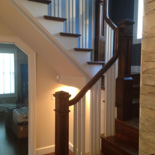 Craftsman style staircase