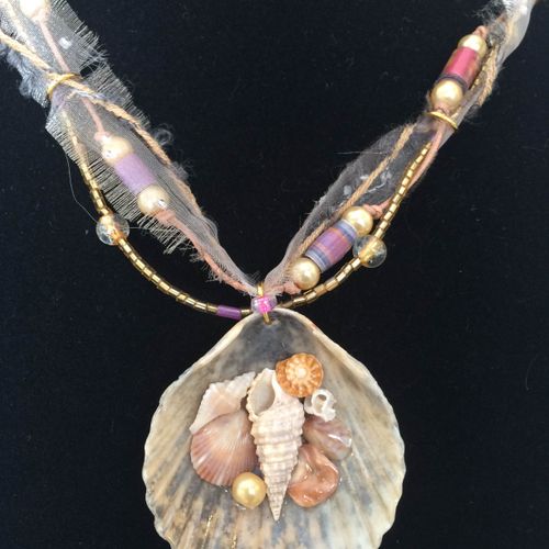 "Mermaid Treasures"  necklace