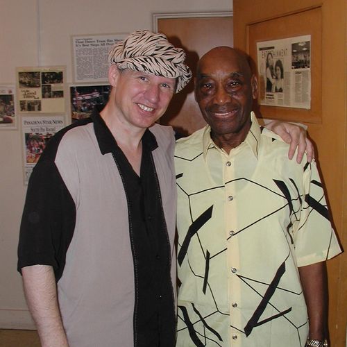 with the legendary Frankie Manning in July 2006