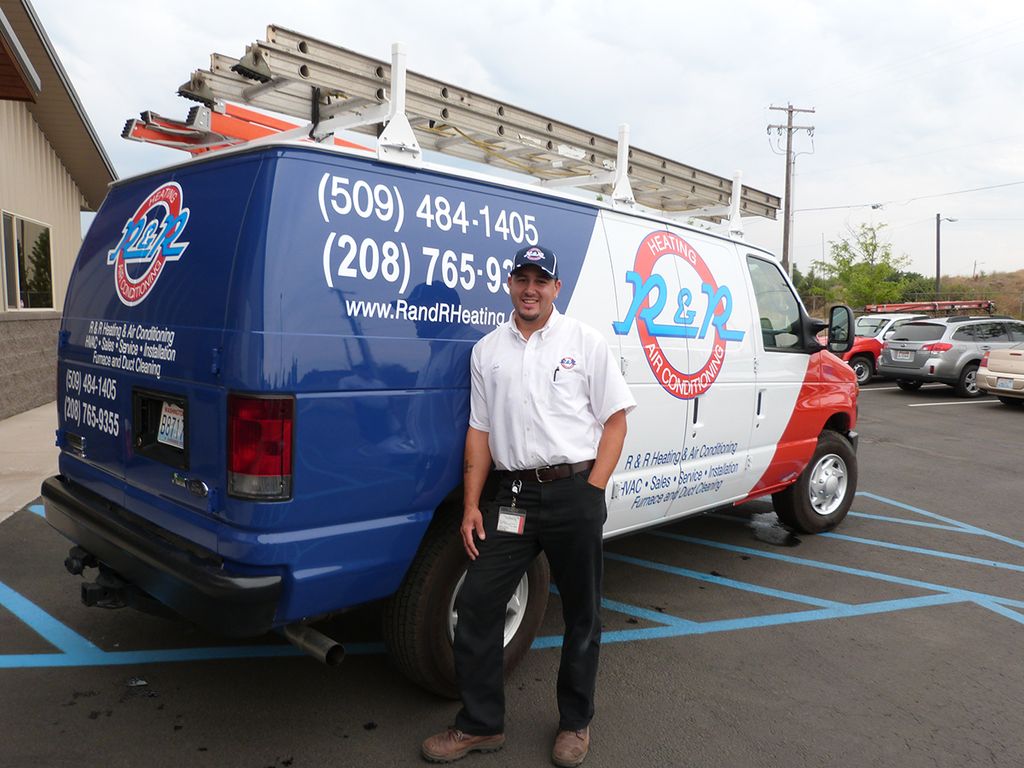 R&R Heating & Air Conditioning Service Tech & Van