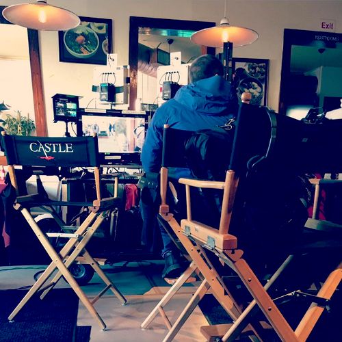 Behind the Scenes & On set of “CASTLE” Season 8 Ep
