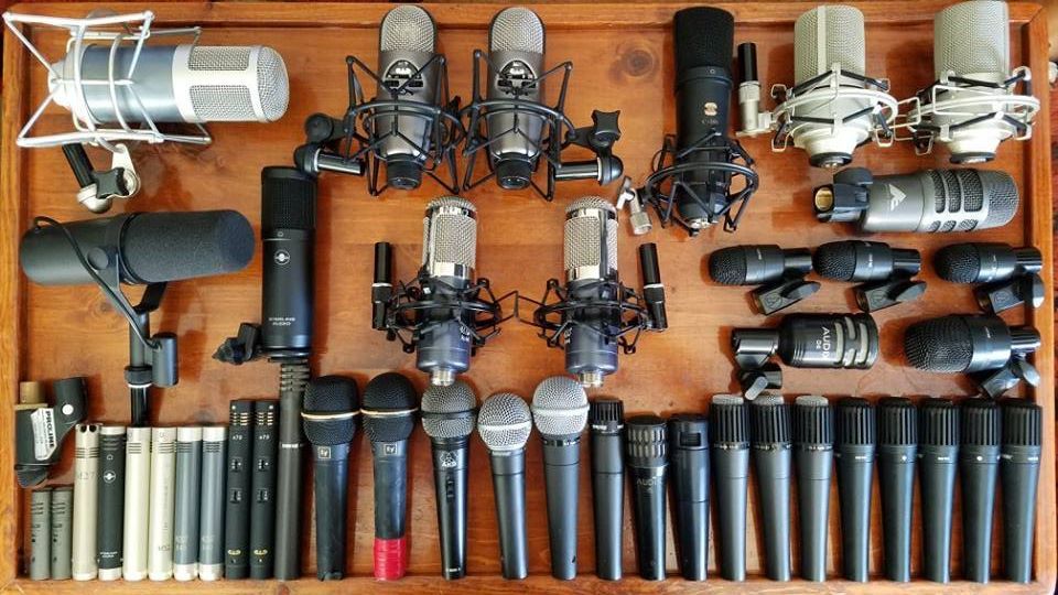 My microphone collection