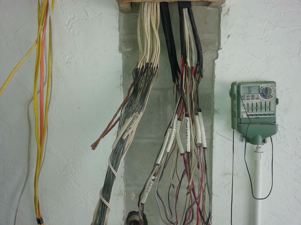 Replacing electrical panel in progess