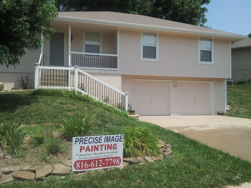 Completed Independence, Mo exterior  painting proj
