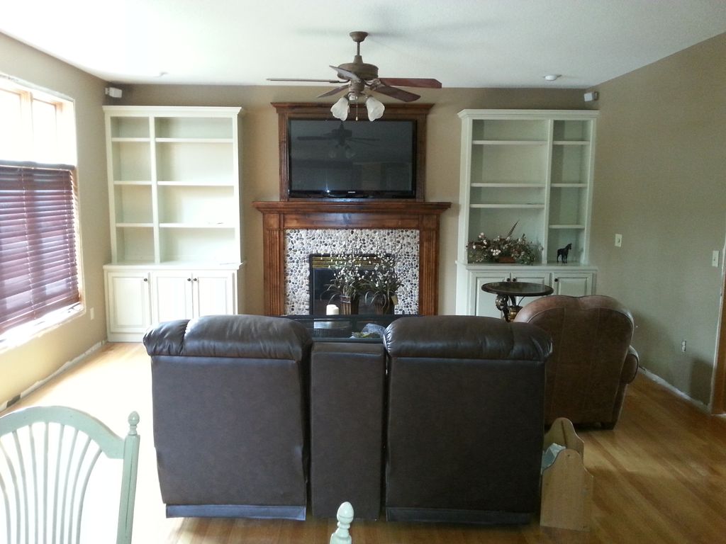 bookcase enamel was natural Oak