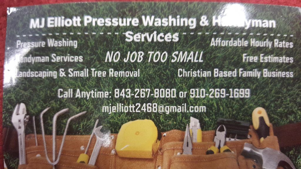 MJ Elliott Pressure Washing and Handyman Service