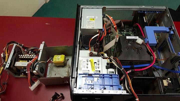 Bad Power Supply on a Desktop computer. Fixed!!