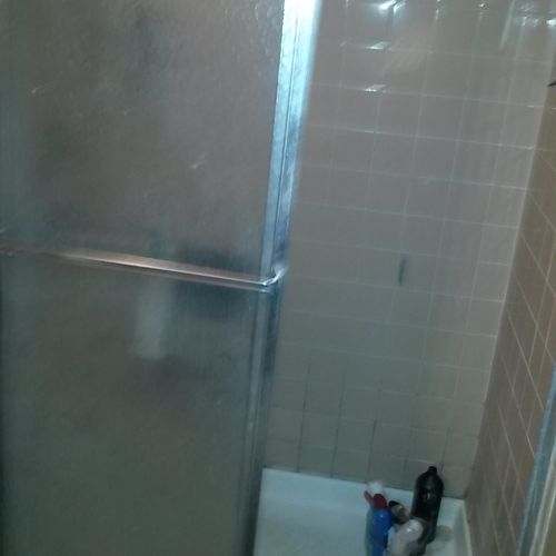 This shower needed updated