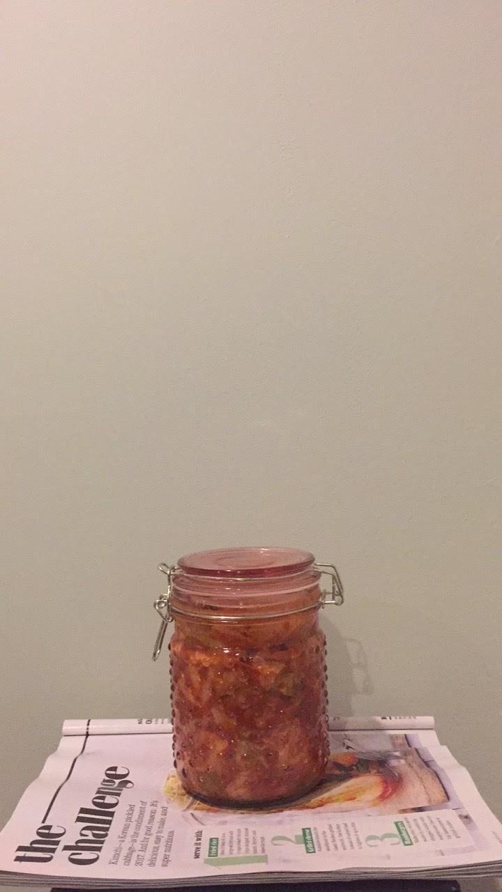Home Made KIMCHI: is such a superfood! It is great