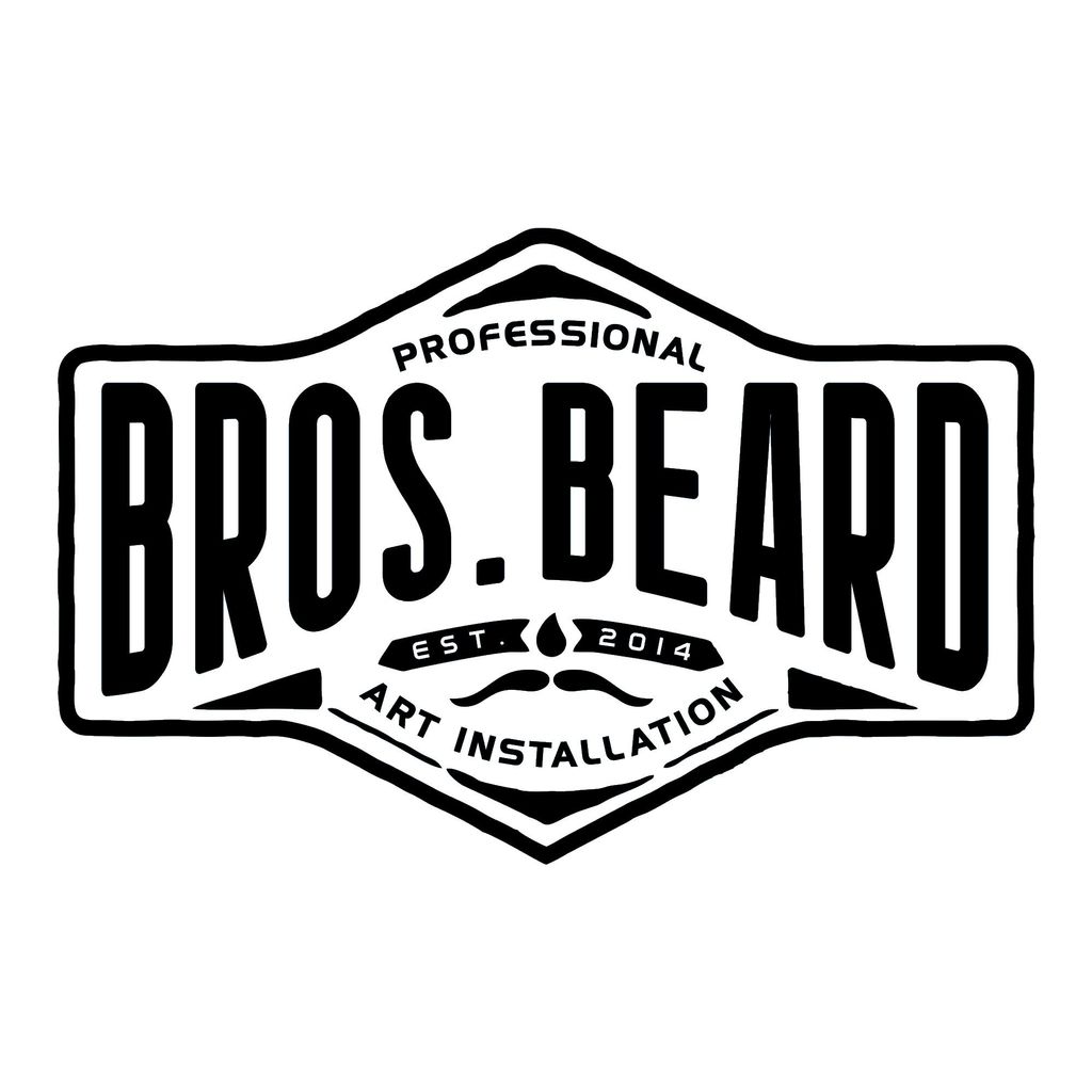 Bros. Beard Art Installation
