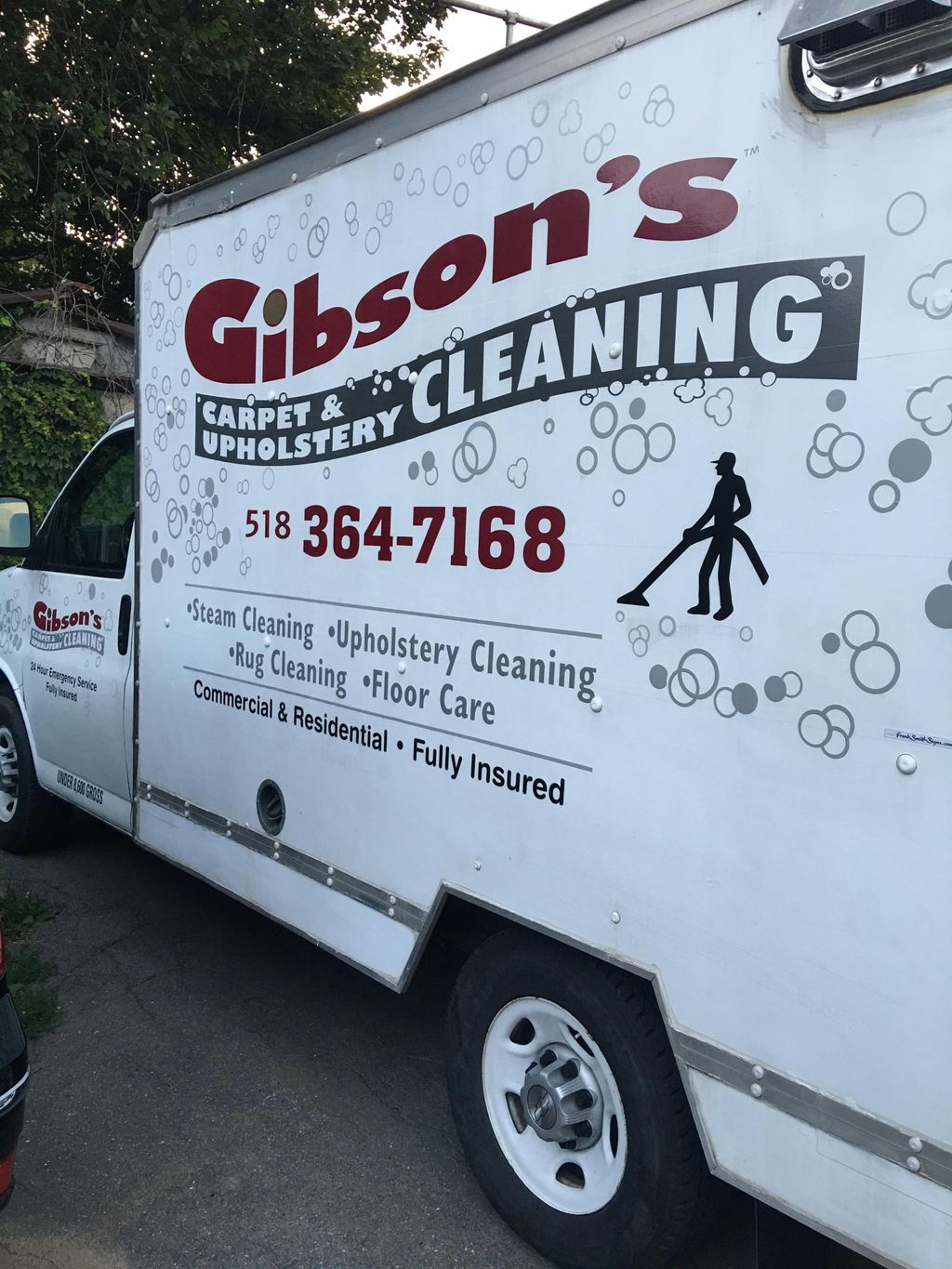 gibsons carpet cleaning service