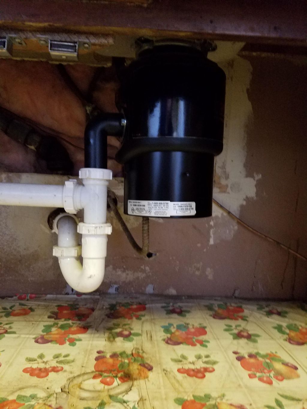 This a garbage disposal replacement I performed fo