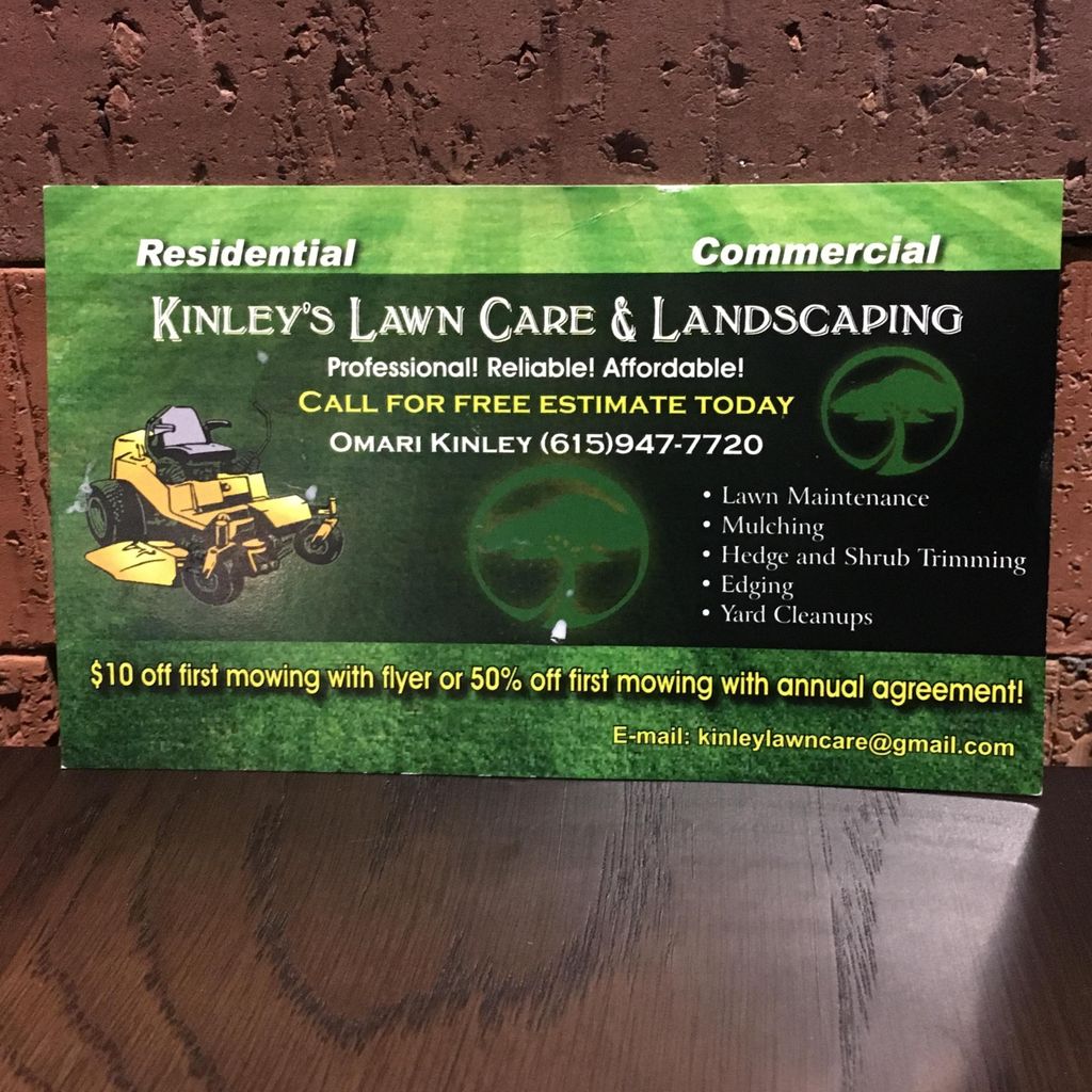 Kinley's Lawn Care & Landscaping