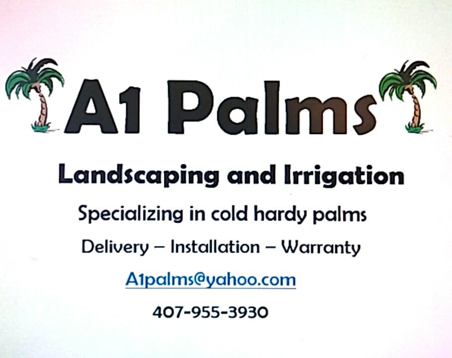 A1palms, landscaping and irrigation