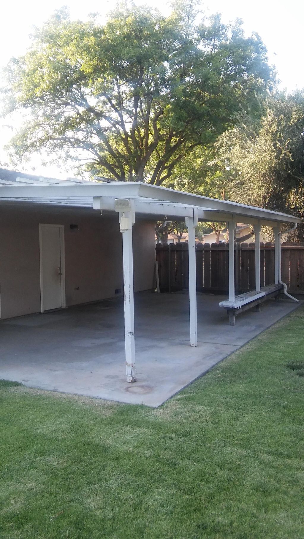 Patio cover's, install or pre inspection repairs.