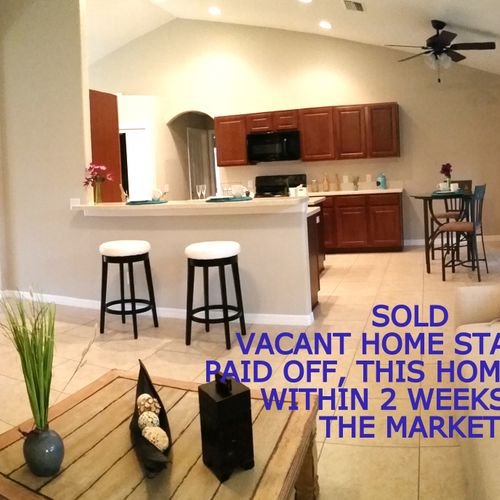 vacant Home Staging in Spring Hill, FL