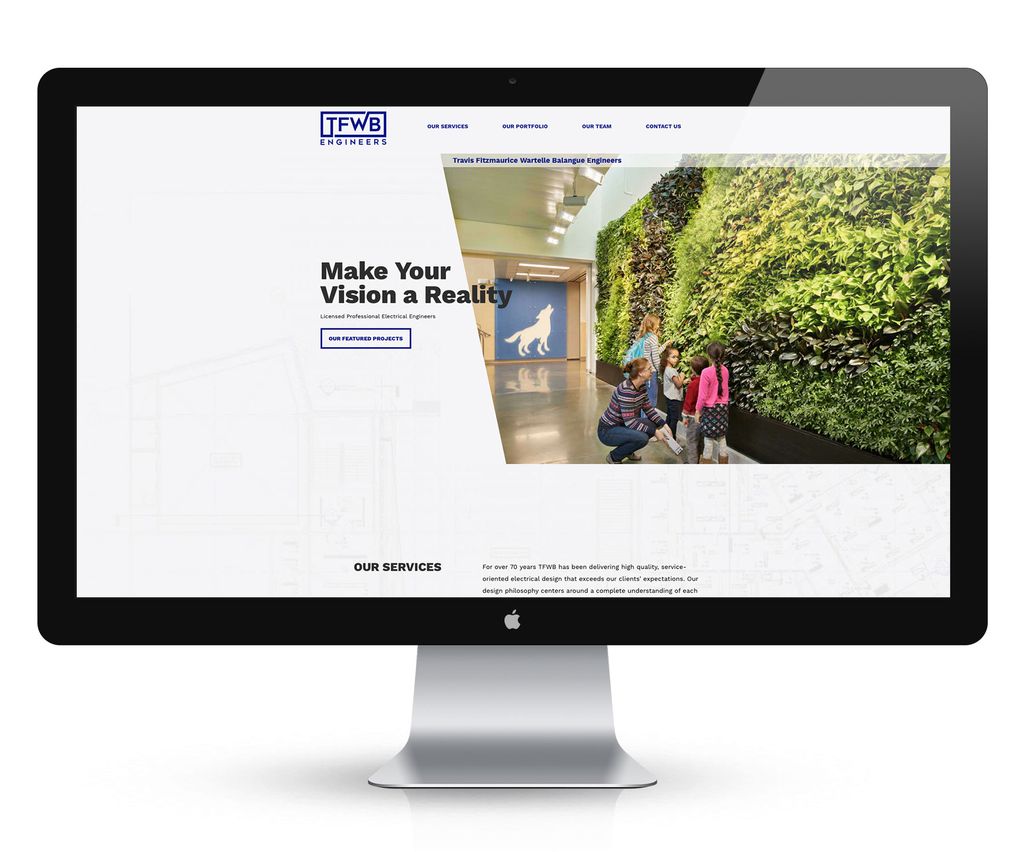 Website Design for TFWB Engineers