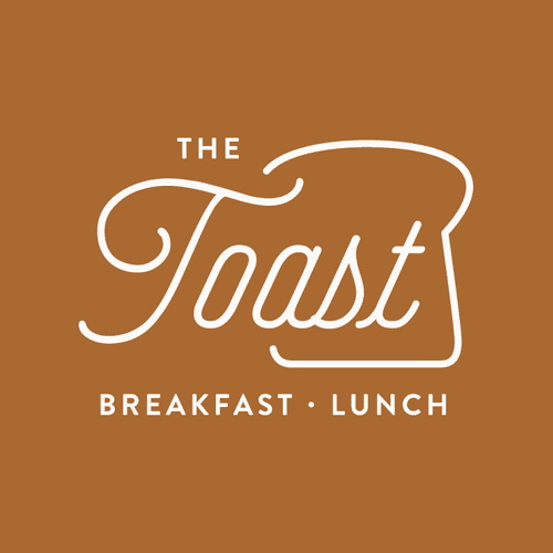 Logo and identity for The Toast.