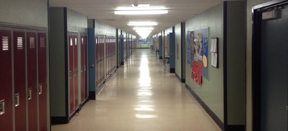 school janitorial service.