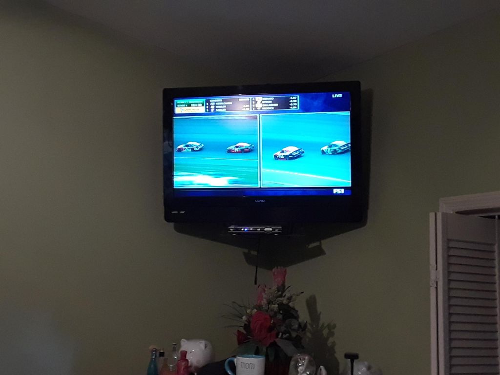 install TV' on walls, store bought or custom made 
