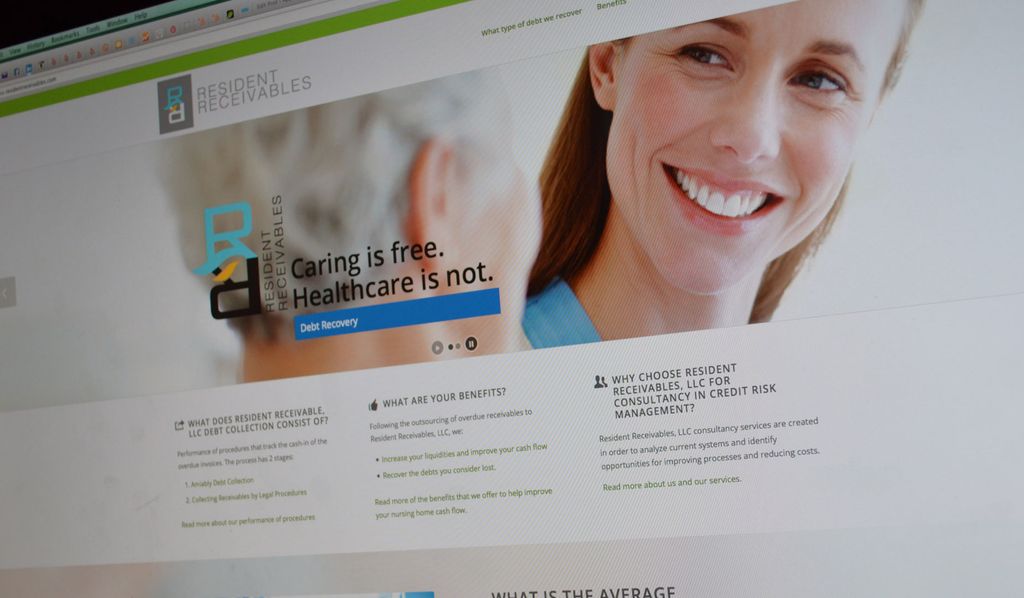Resident Receivables - WordPress Website Design. 
