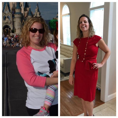 Our client Kara has lost 40 lbs. since starting wi