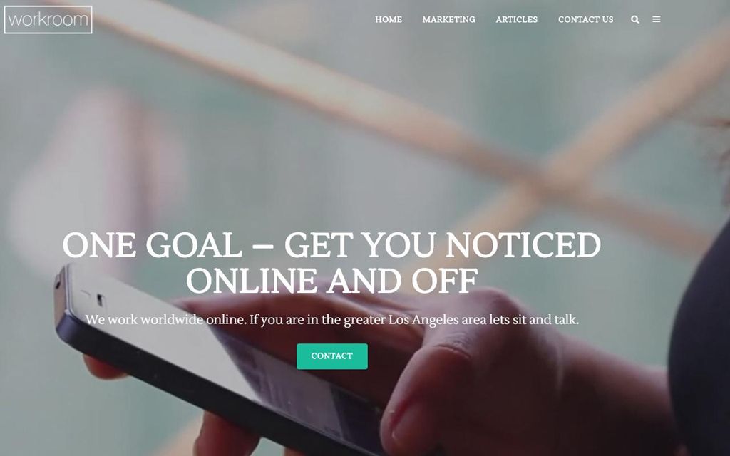Visit our website at workroommarketing
