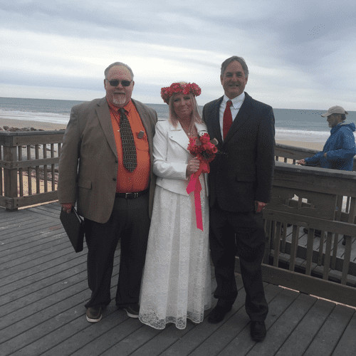 Beautiful Wedding on Marineland Beach for Daniel a
