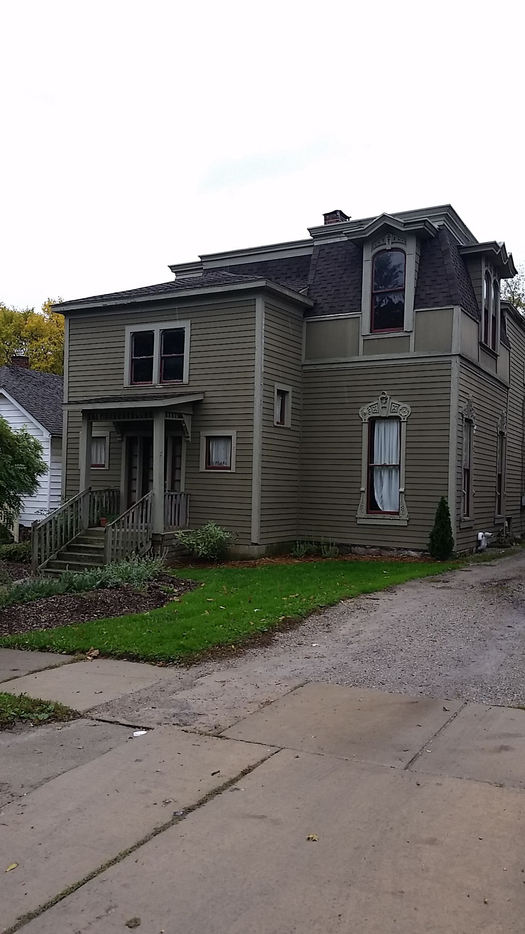 We did the whole exteriorof this home