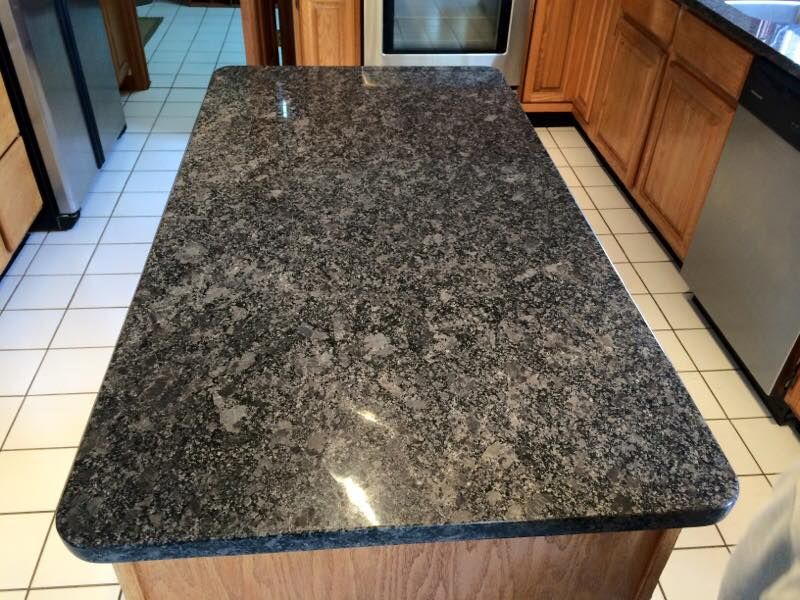 Steel Grey Granite Island