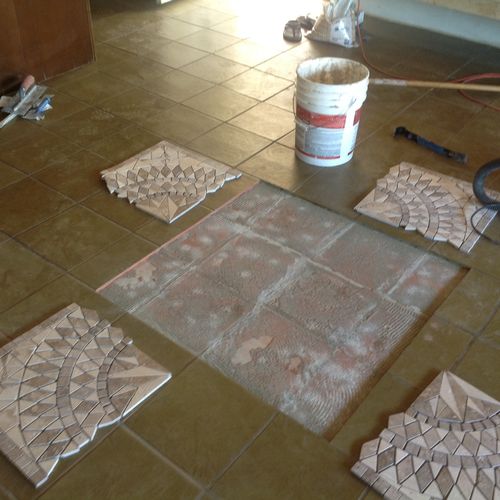 Custom tile work