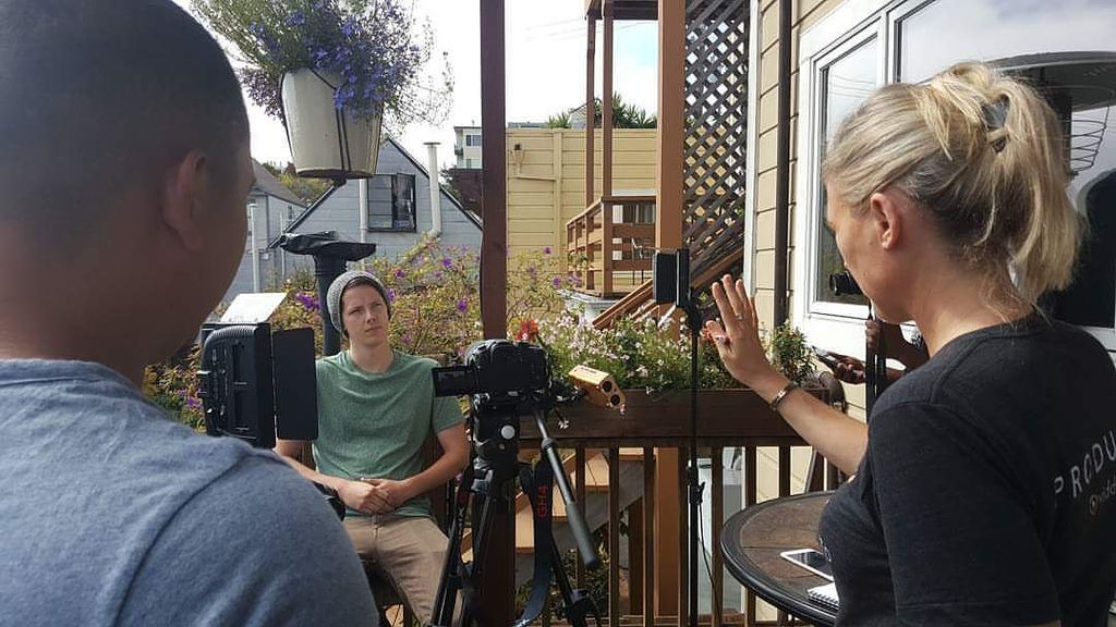 indie gogo shoot. product advertisement . intervie