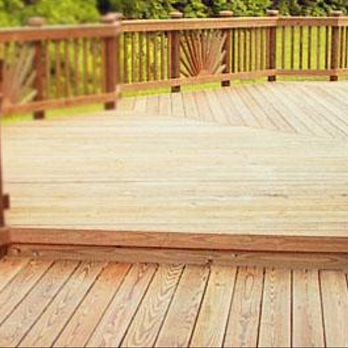 We can design any deck to suit your needs