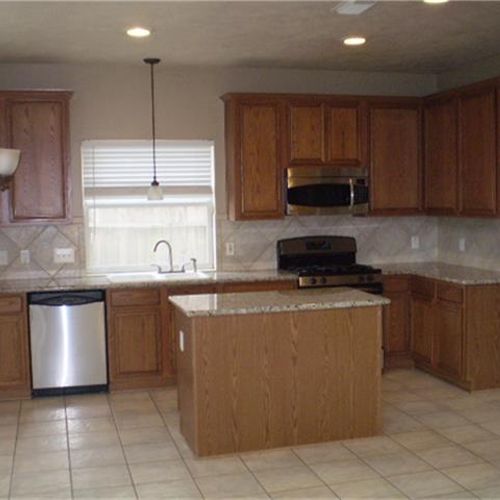 Granite Counter tops and Tile Flooring