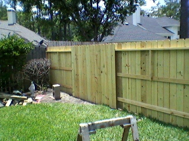 I built this neighbor-friendly six-foot fence for 