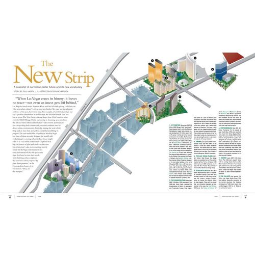 Illustration: "The New Strip" map rendering for Ar